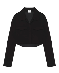 Short cotton Shirt black Short cotton Shirt black