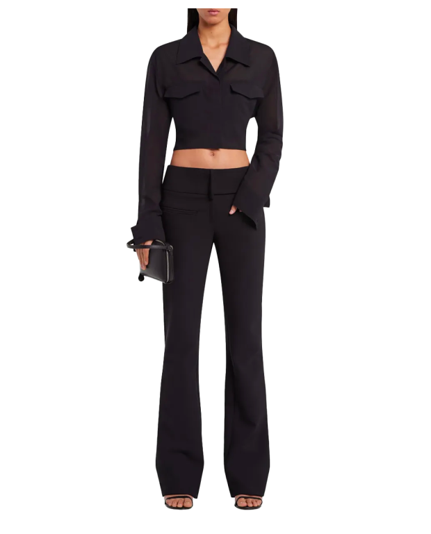 Short cotton Shirt black Short cotton Shirt black
