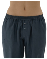 Pantalon en coton Limone gris foncé