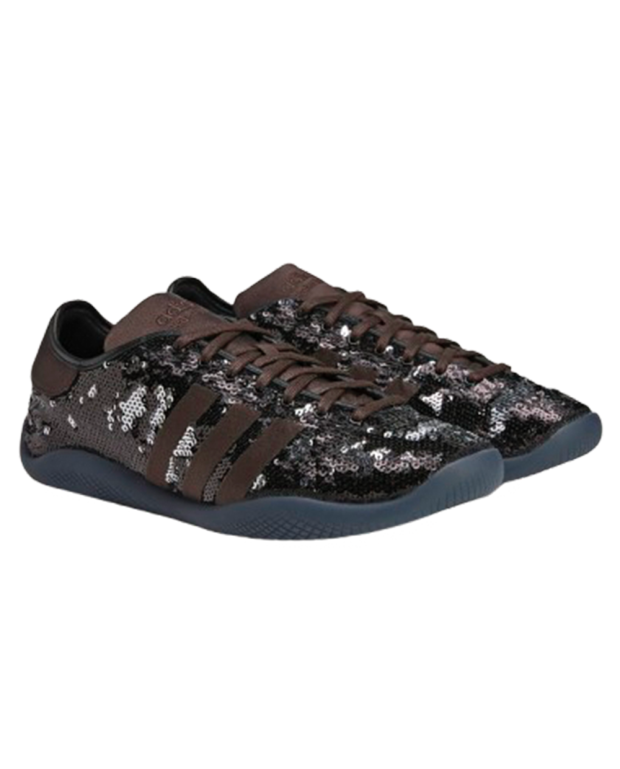 x Wales Bonner Karintha sequin core black/ silver met/ dark brown x Wales Bonner Karintha sequin core black/ silver met/ dark brown