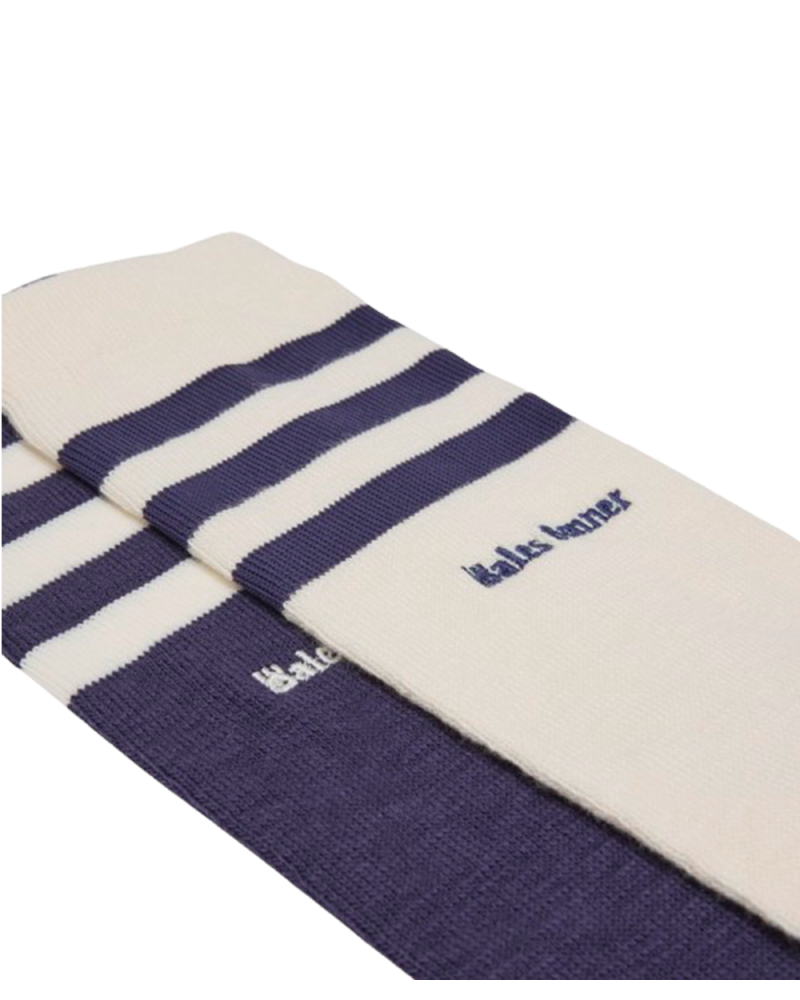 x Wales Bonner S3 Socks navy/white