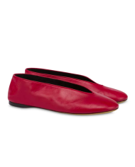 Red Nappa Ballerinas Red Nappa Ballerinas