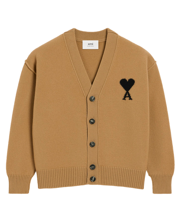 ADC wool Cardigan camel/black ADC wool Cardigan camel/black