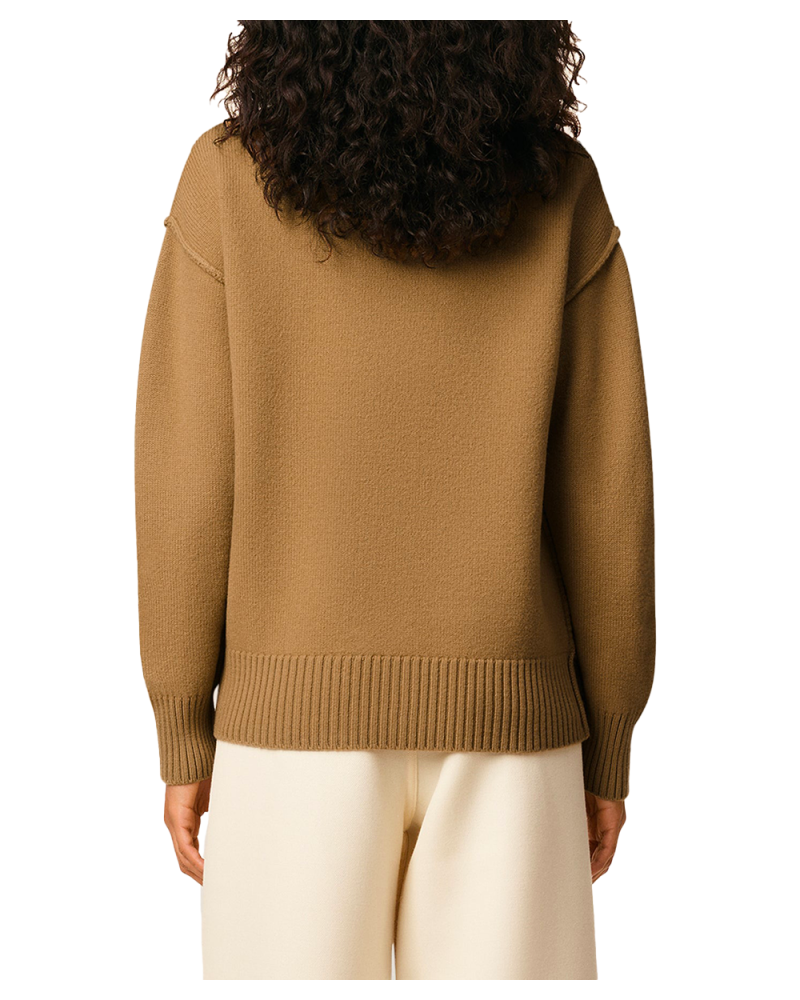 ADC wool Cardigan camel/black ADC wool Cardigan camel/black