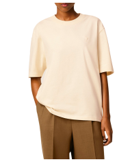 Small ADC embossed T-shirt ivory Small ADC embossed T-shirt ivory