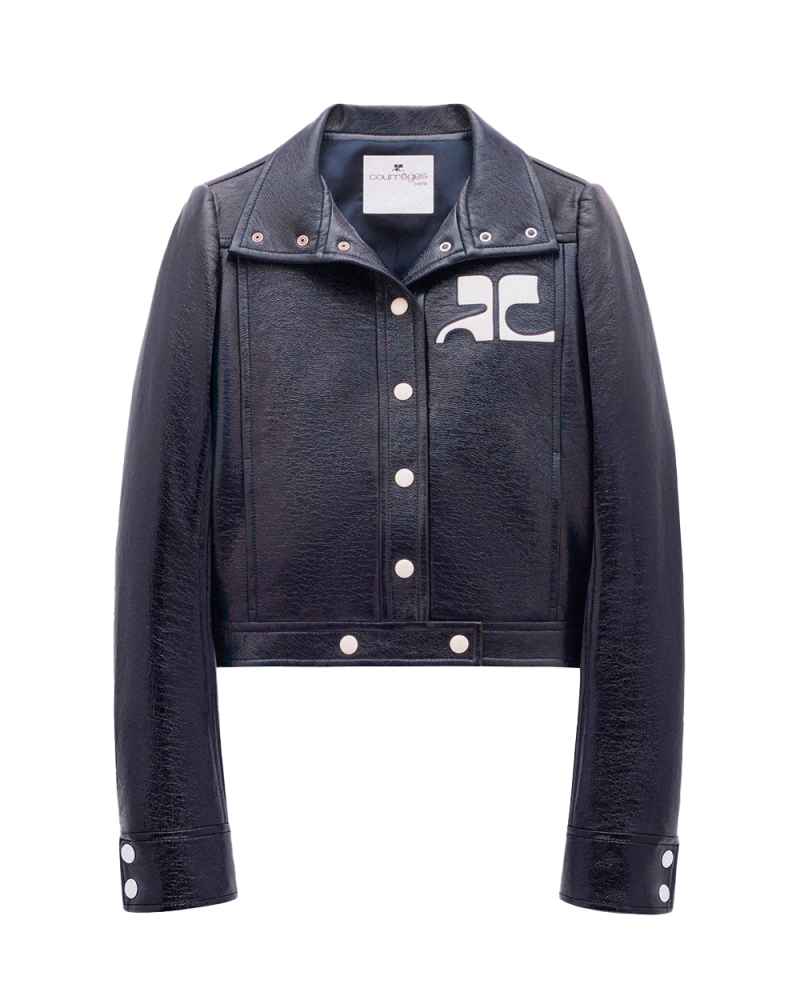 Veste Réédition en vinyle navy Veste Réédition en vinyle navy