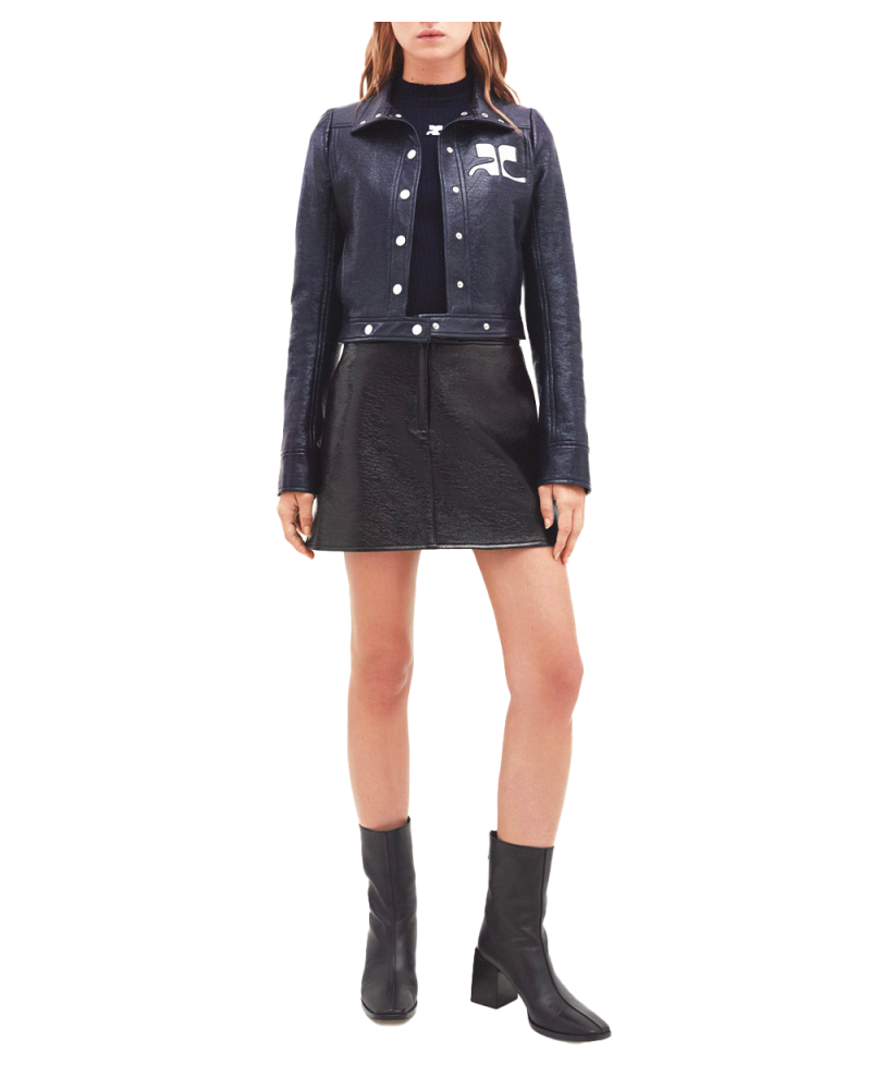 Veste Réédition en vinyle navy Veste Réédition en vinyle navy