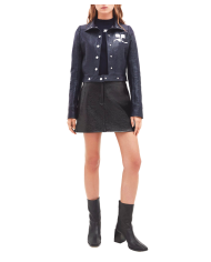 Veste Réédition en vinyle navy Veste Réédition en vinyle navy