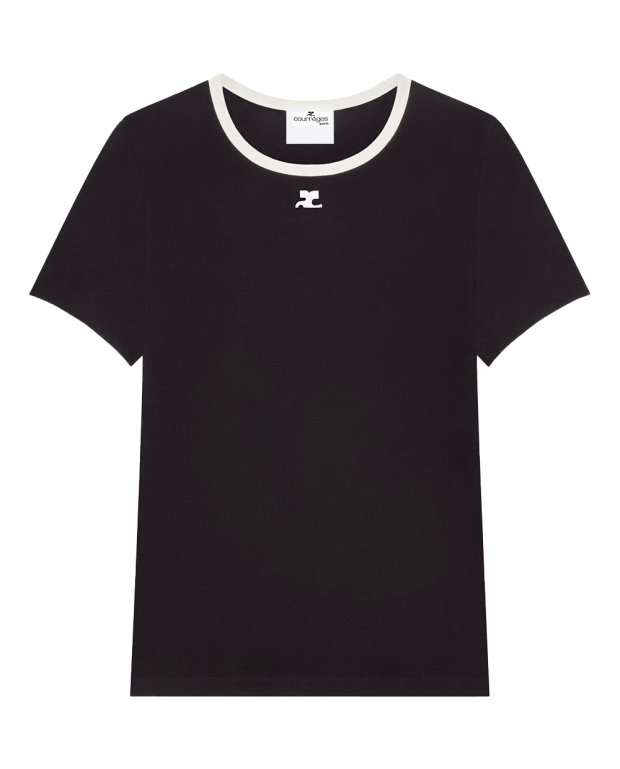 Signature Contrast T-shirt black/heritage white Signature Contrast T-shirt black/heritage white