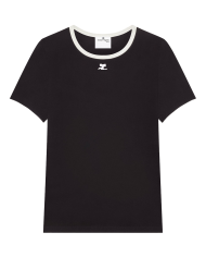 Signature Contrast T-shirt black/heritage white Signature Contrast T-shirt black/heritage white