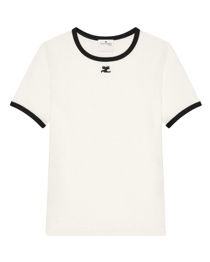 Signature Contrast T-shirt heritage white/black Signature Contrast T-shirt heritage white/black