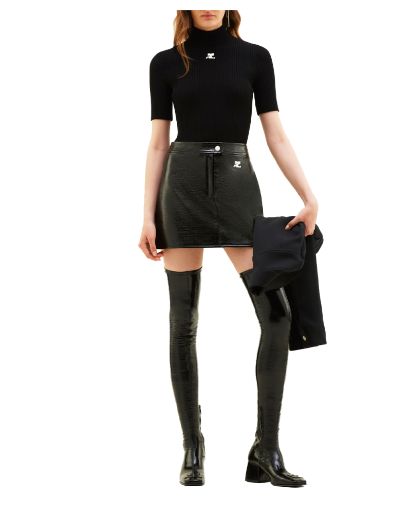 Reedition knit SS Jumper black