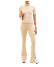 Reedition knit SS Jumper cappuccino