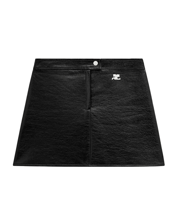 Reedition vinyl Mini Skirt black Reedition vinyl Mini Skirt black