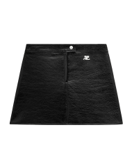 Reedition vinyl Mini Skirt black