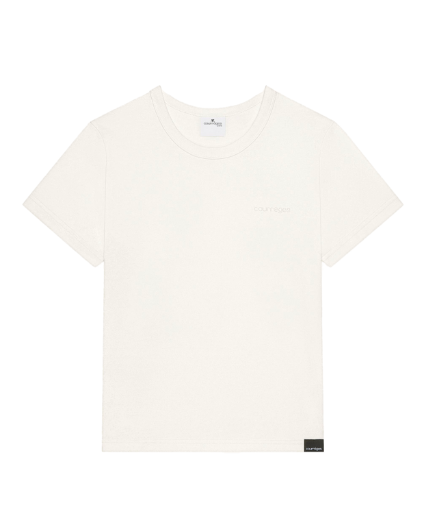 Embroidered T-shirt white Embroidered T-shirt white