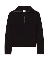 Pull Camionneur en laine noir Pull Camionneur en laine noir