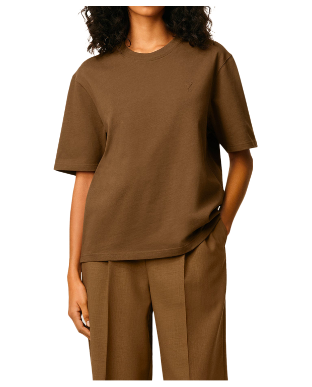 Small ADC embossed T-shirt hazel Small ADC embossed T-shirt hazel
