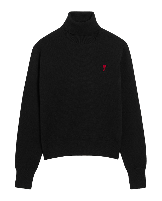 Pull Col roulé ADC noir Pull Col roulé ADC noir