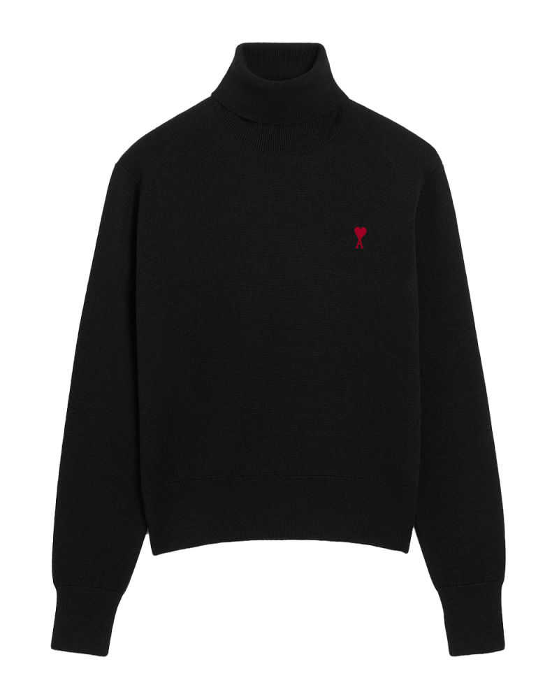 Pull Col roulé ADC noir Pull Col roulé ADC noir