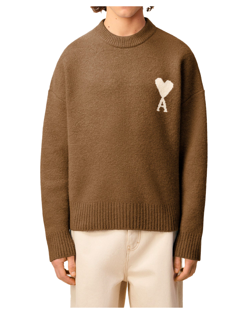 Round neck Sweater ADC hazel/ecru Round neck Sweater ADC hazel/ecru