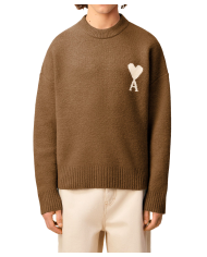 Round neck Sweater ADC hazel/ecru Round neck Sweater ADC hazel/ecru