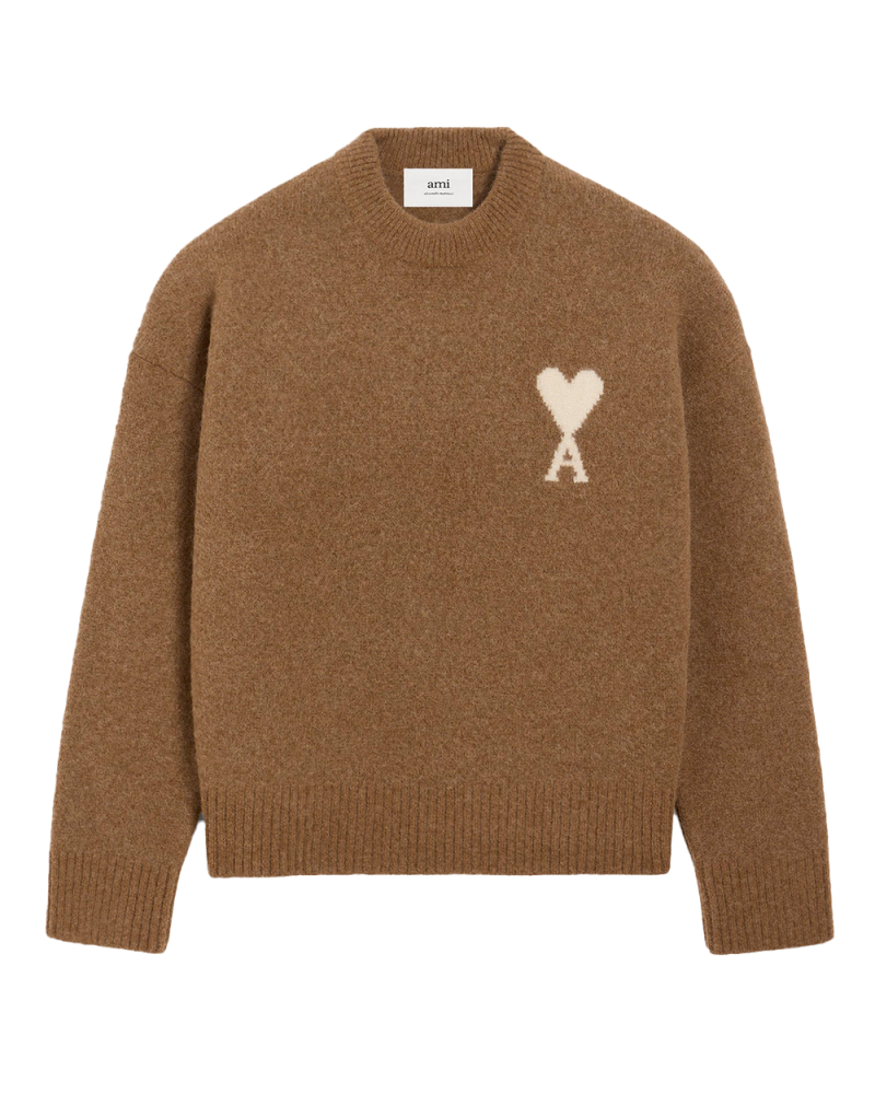 Round neck Sweater ADC hazel/ecru Round neck Sweater ADC hazel/ecru