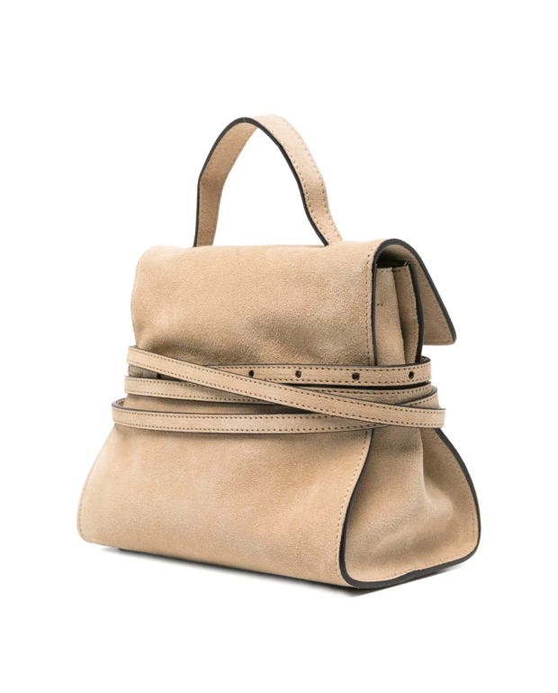 Tie Me small Bag beige