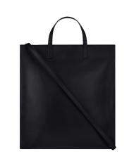 Tote Bag AC en cuir noir