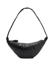 Sac Croissant moyen noir Sac Croissant moyen noir
