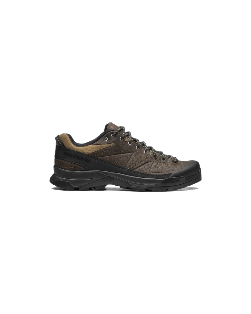 X-ALP Low Distressed Leather - Salomon - Dark Earth / Black / Deep Lichen Green X-ALP Low Distressed Leather - Salomon - Dark Earth / Black / Deep Lichen Green