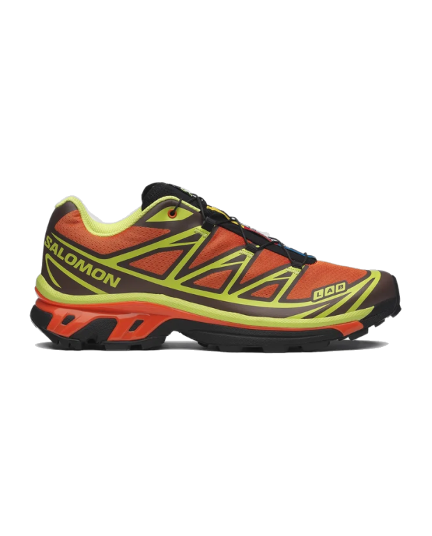 XT-6 - Salomon - Red Orange / Sharp Green / Black XT-6 - Salomon - Red Orange / Sharp Green / Black