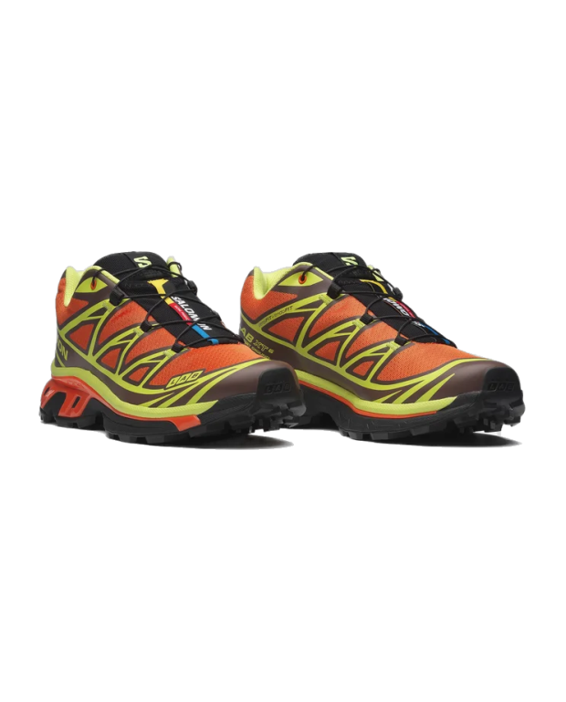 XT-6 - Salomon - Red Orange / Sharp Green / Black XT-6 - Salomon - Red Orange / Sharp Green / Black