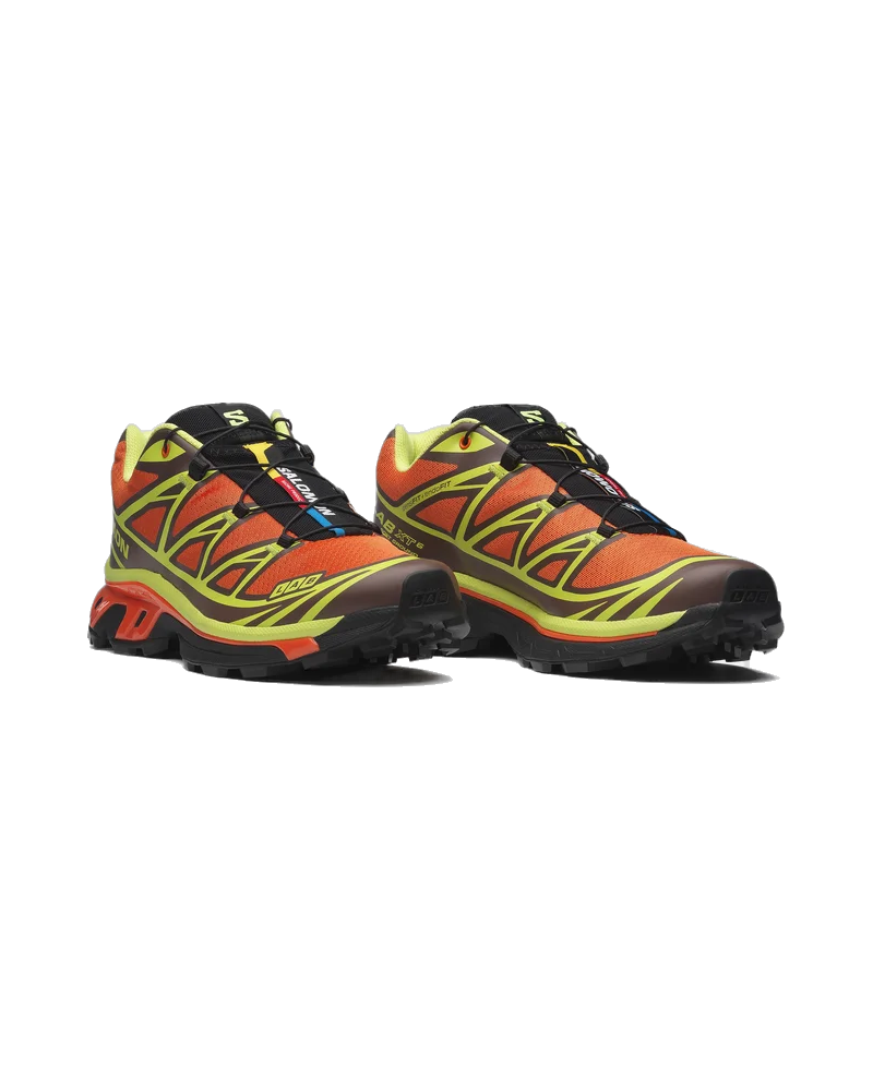 XT-6 - Salomon - Red Orange / Sharp Green / Black XT-6 - Salomon - Red Orange / Sharp Green / Black