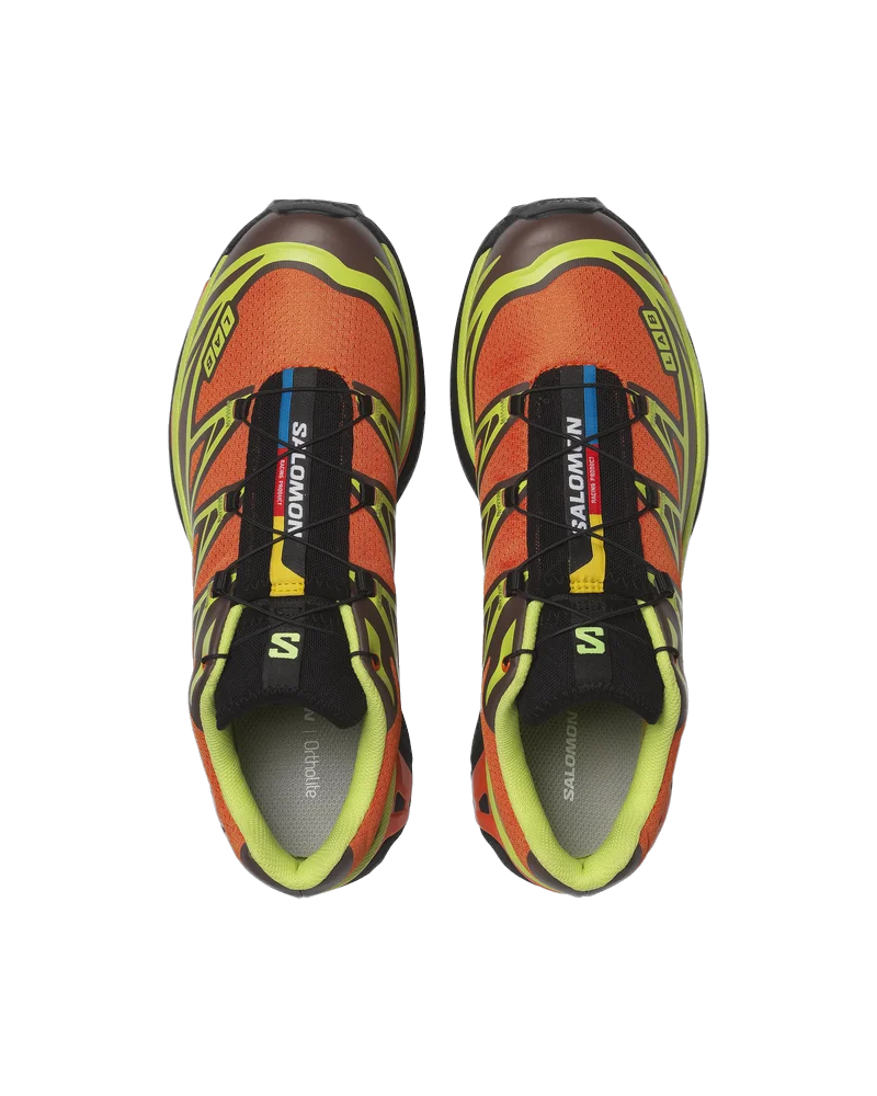 XT-6 - Salomon - Red Orange / Sharp Green / Black XT-6 - Salomon - Red Orange / Sharp Green / Black