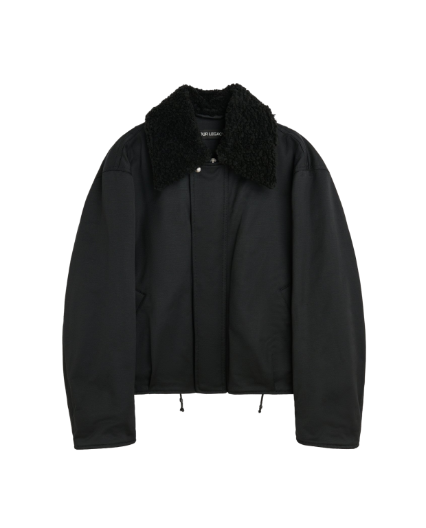 Ace Jacket - Our Legacy - Black Aero Nylon Ace Jacket - Our Legacy - Black Aero Nylon