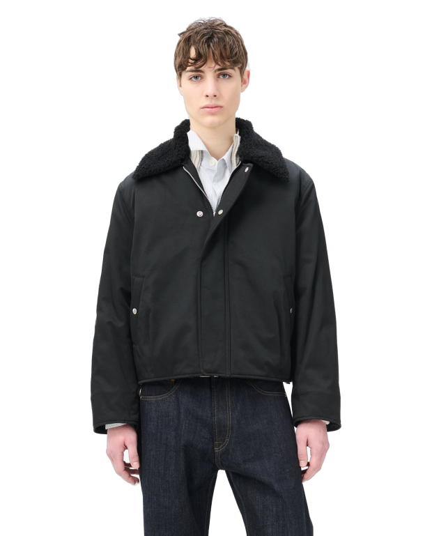 Ace Jacket - Our Legacy - Black Aero Nylon Ace Jacket - Our Legacy - Black Aero Nylon
