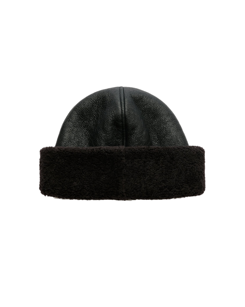 Blizzard Hat - Our Legacy - Dark Brown Aviator Shearling Blizzard Hat - Our Legacy - Dark Brown Aviator Shearling