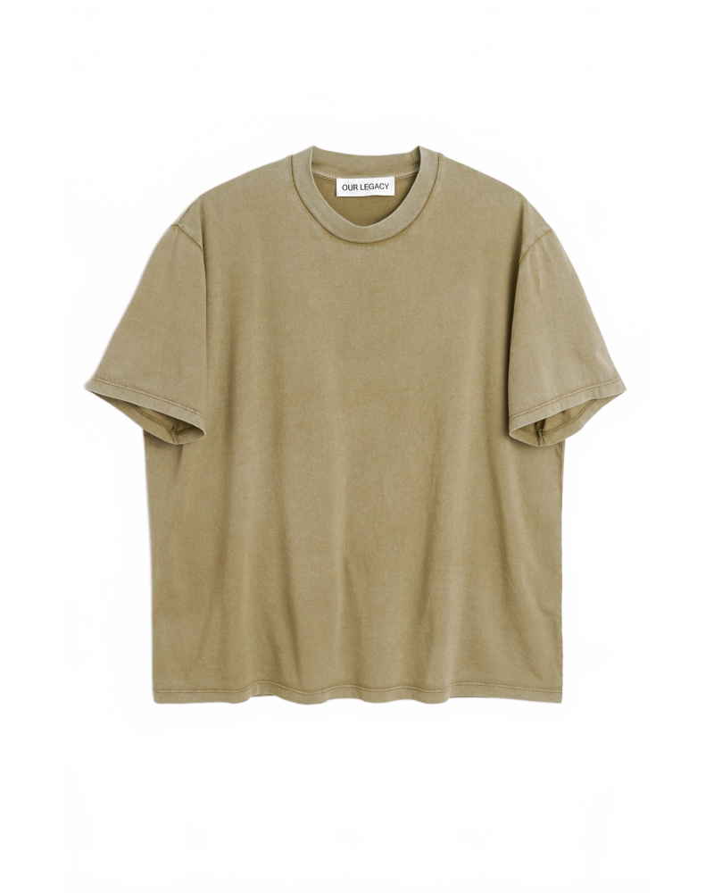 Box T-shirt - Our Legacy - Cavalry Olive Legacy Jersey Box T-shirt - Our Legacy - Cavalry Olive Legacy Jersey