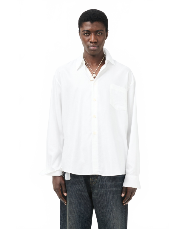 Beyond Shirt - Our Legacy - Static White Liquid Oxford Beyond Shirt - Our Legacy - Static White Liquid Oxford