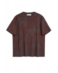 Box T-shirt - Our Legacy - Tasty Raisin Lace Stencil Box T-shirt - Our Legacy - Tasty Raisin Lace Stencil