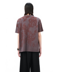 Box T-shirt - Our Legacy - Tasty Raisin Lace Stencil Box T-shirt - Our Legacy - Tasty Raisin Lace Stencil