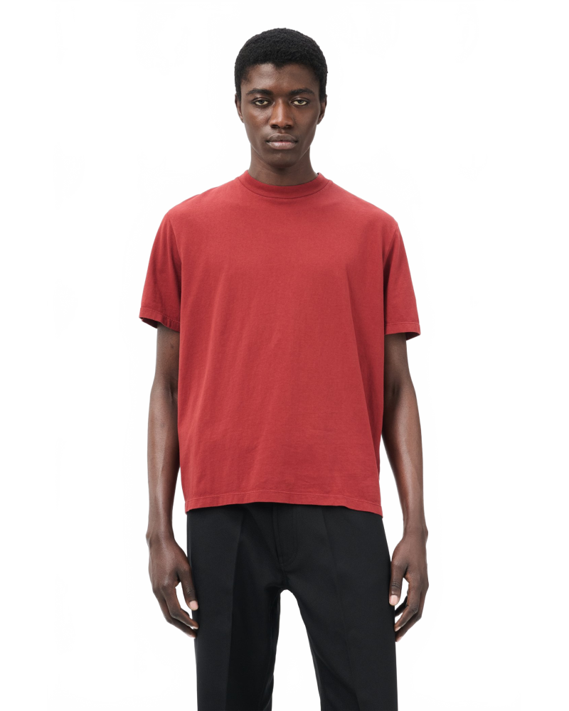 Box T-shirt - Our Legacy - Burnt Brick Legacy Jersey Box T-shirt - Our Legacy - Burnt Brick Legacy Jersey