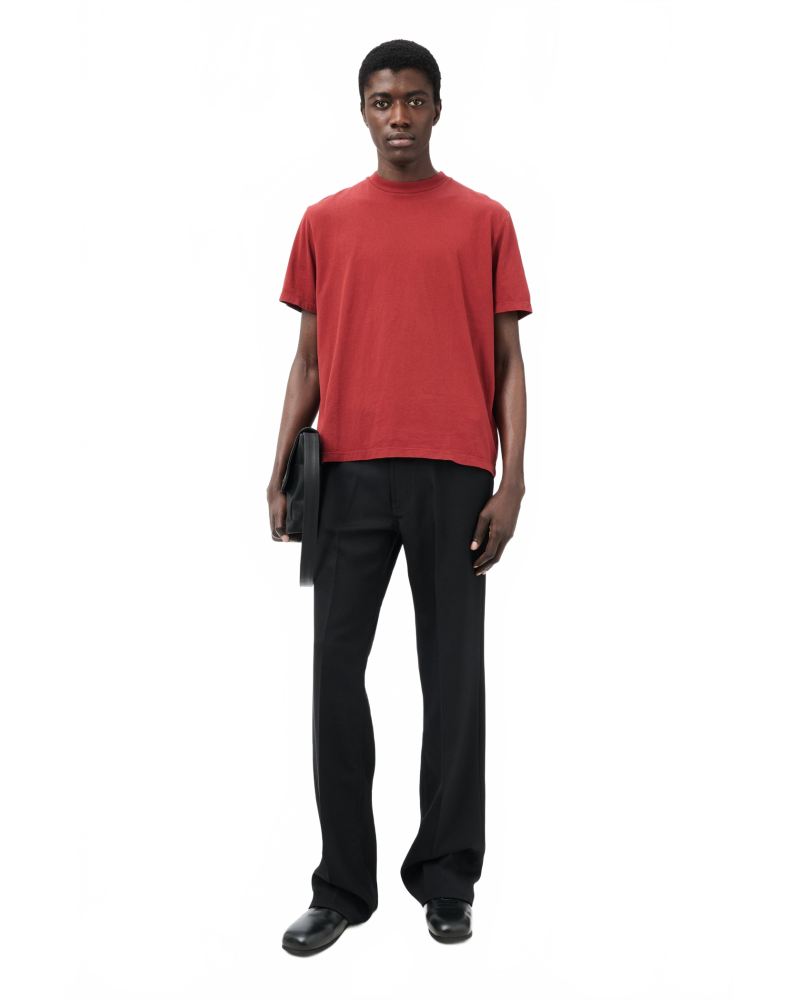 Box T-shirt - Our Legacy - Burnt Brick Legacy Jersey Box T-shirt - Our Legacy - Burnt Brick Legacy Jersey