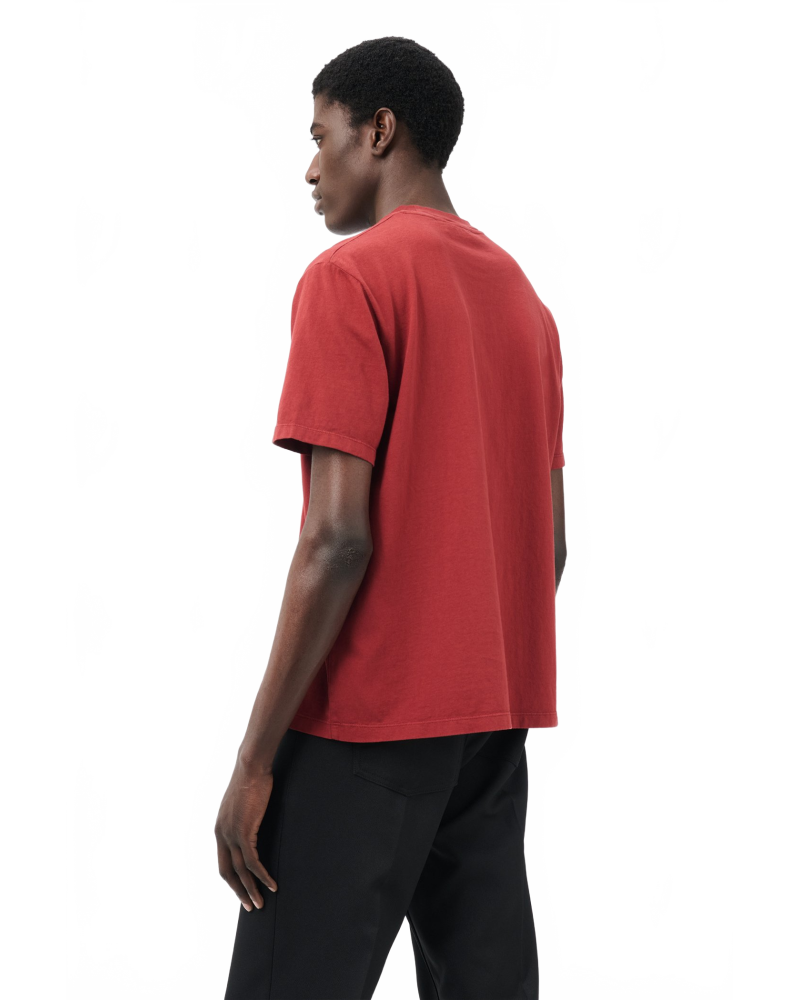 Box T-shirt - Our Legacy - Burnt Brick Legacy Jersey Box T-shirt - Our Legacy - Burnt Brick Legacy Jersey