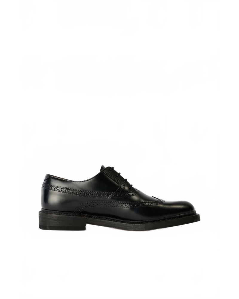 Brogue Parade - Our Legacy - Black Leather