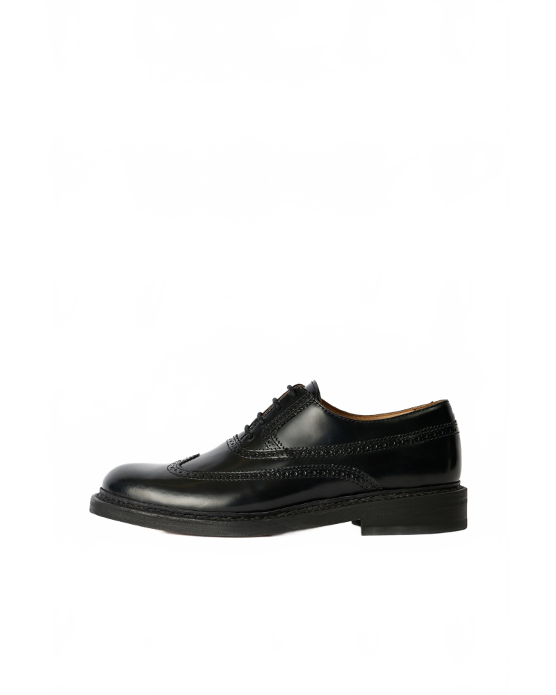 Brogue Parade - Our Legacy - Black Leather