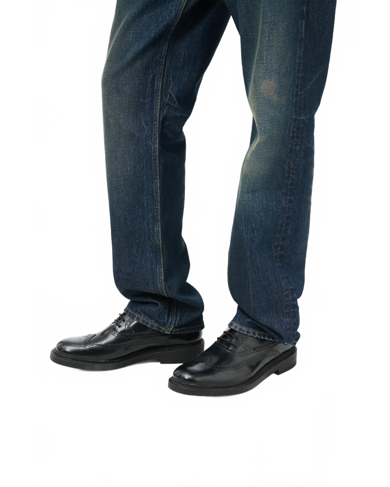 Brogue Parade - Our Legacy - Black Leather