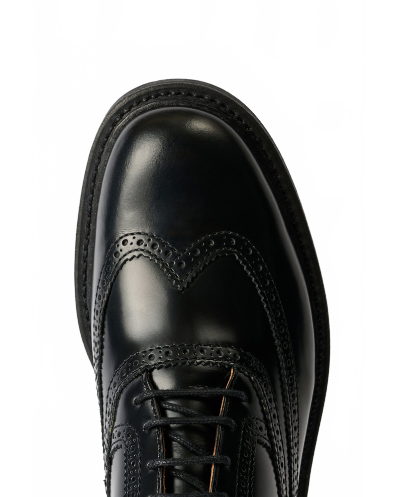 Brogue Parade - Our Legacy - Black Leather