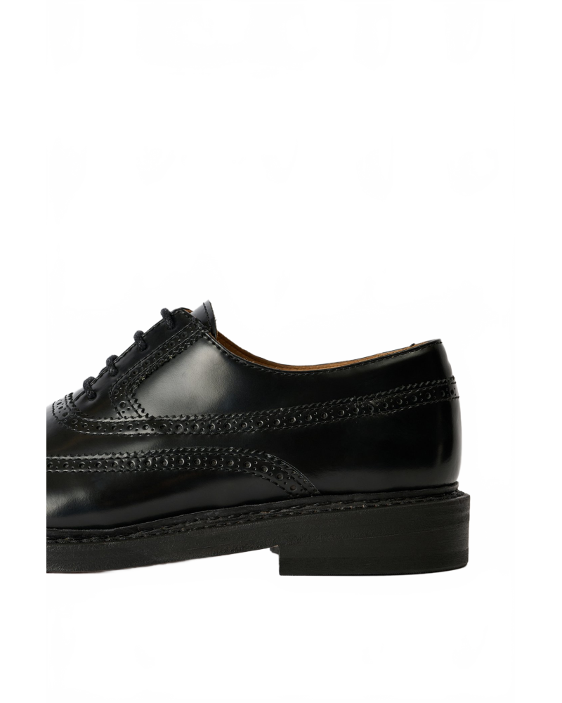 Brogue Parade - Our Legacy - Black Leather